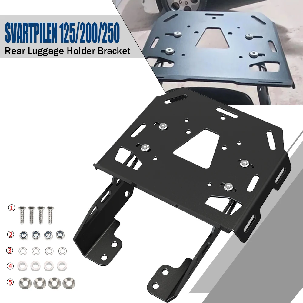 

For Husqvarna Vitpilen250 Vitpilen 250 2020 2021 2022 2023 Svartpilen 250 200 125 401 Motorcycles Rear Luggage Rack Cargo Rack