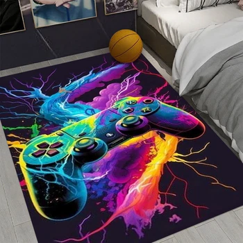 Gaming Rug for Game Room Bedroom
