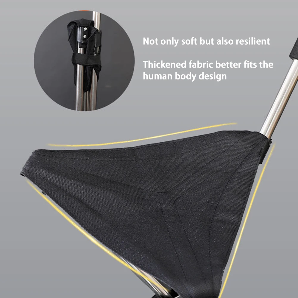 Walking Stick Stool Lightweight Adjustables Cane with Seats 3 Legged Heavy Duty Steel Walking Stick for Elderly Disabled