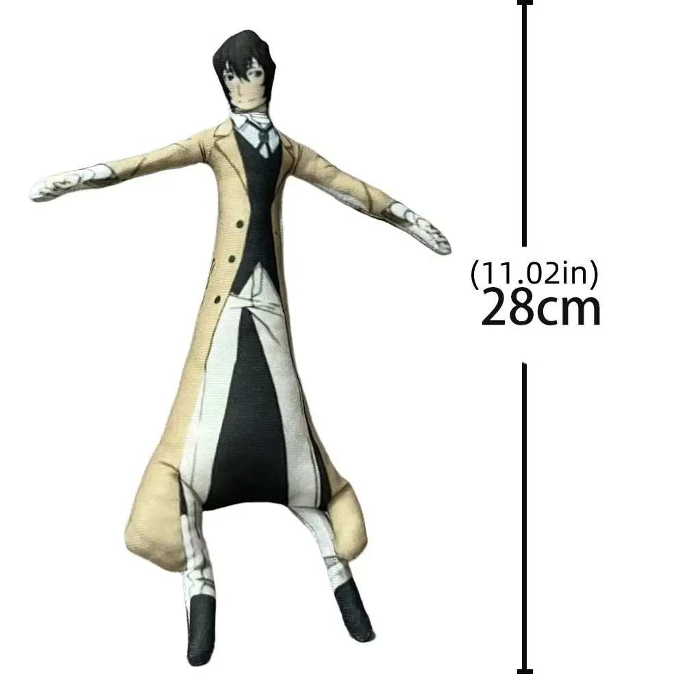 Nakahara Chuuya Bungo Stray Dogs Plush Anime Peripheral Cotton Dolls Stuffed Dazai Osamu Twistable Shape Abstract Model