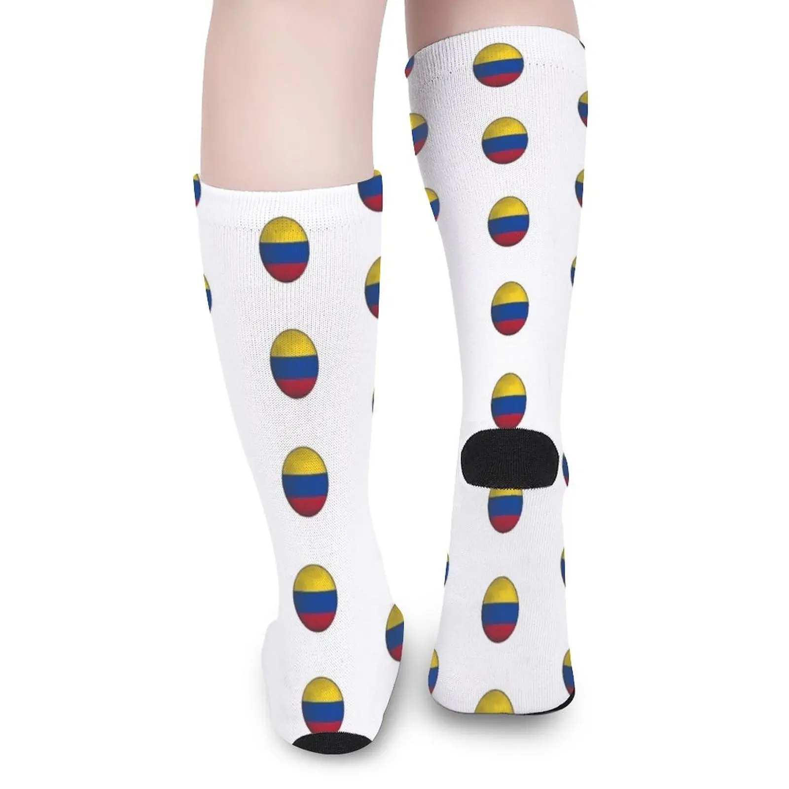 colombia flag ball Socks Run stockings for men Men cycling socks Men's winter thermal socks