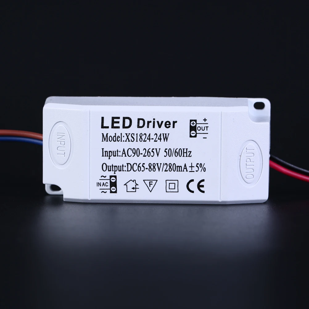 Power Supply LED Driver Adapter Transformer Switch For LED Lights 1W 7W 15W 18W 24W 36W