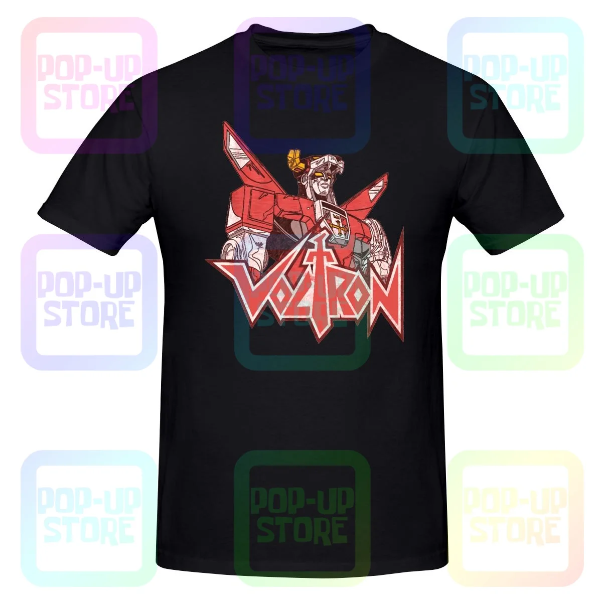 Voltron Лев сила робот выцветает команда Golion Защитная Рубашка Футболка мягкая