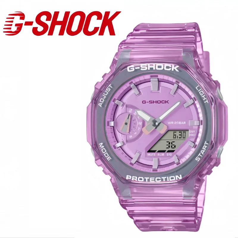 

New G-SHOCK GMA-S2100 Colorful Series Sports Watch Night Running Shockproof Lighting Couple Watch Waterproof Luxury Women Watch.