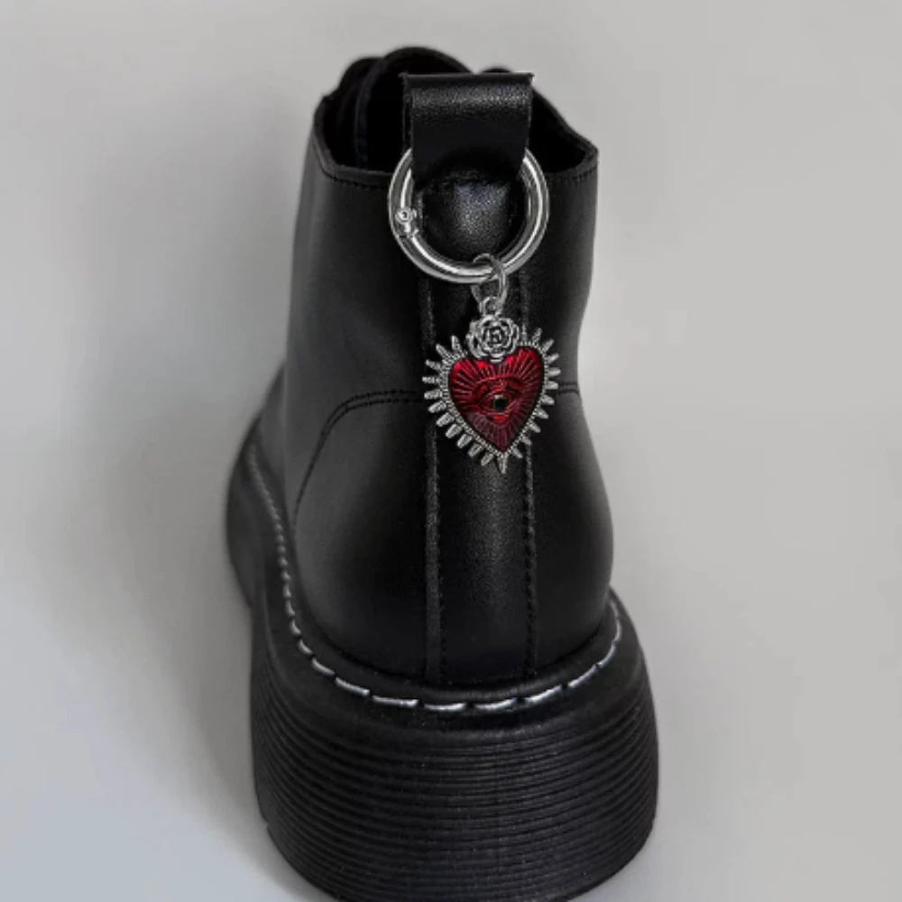 Y2K Gothic Style Angel Wing Rose Heart Cross Shoe Boot Pendants Suitable for Parties And Daily Wear Personalized DIY Decorations Sf6bee566bcf64355b61fd277b70f58d8x