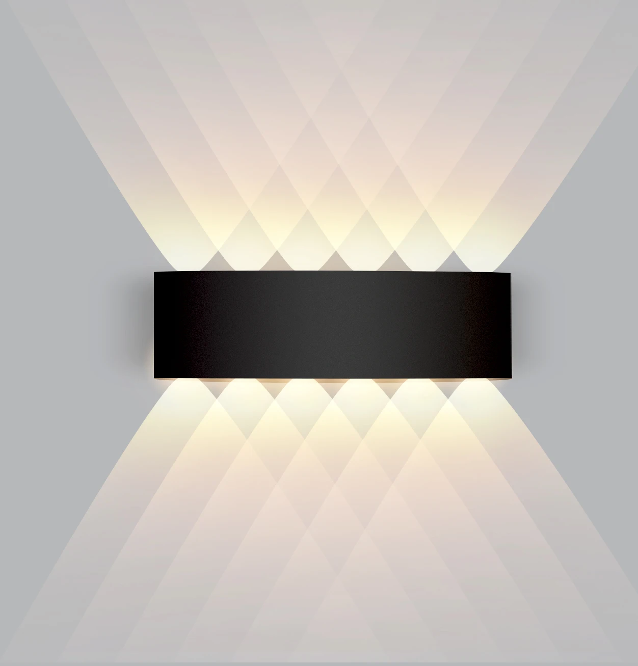LED Wall Light IP65 Waterproof Outdoor Fence Garden Aluminum IP20 ABS Indoor Fashion Lamp For Living Room Stairs Corridor