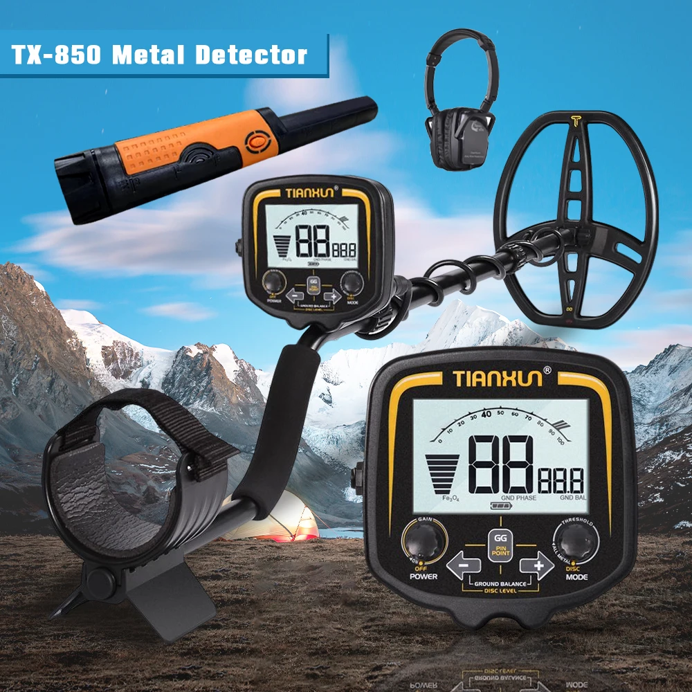 UndergroundMetalDetectorTX850ProfessionalDepth25mSearchFinder