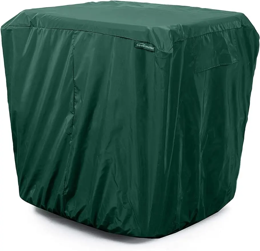 air-conditioner-cover-light-weight-material-weather-resistant-elastic-hem-ac-equipment-green-32w-x-32d-x-28h