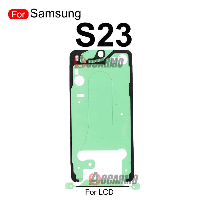 FullSet Su Geçirmez Yapıştırıcı Samsung Galaxy S23 Artı S23fe S23U S23 + S23 Ultra LCD Ekran Arka Pil Kapağı Etiket Bant