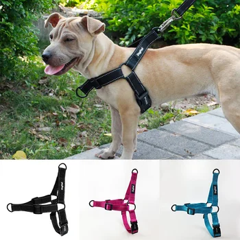 Adjustable Nylon Dog Walking Harness 1