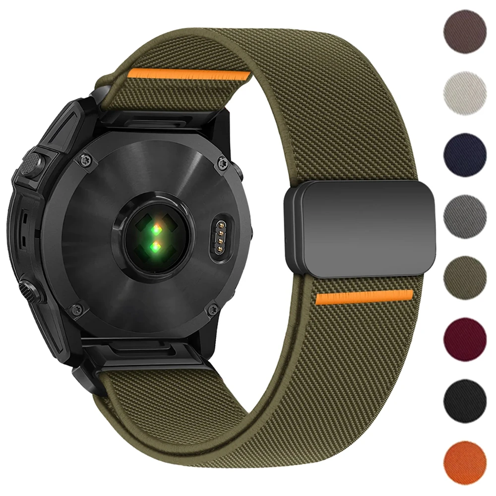 Magnetic Nylon Quick Fit Strap Bracelet