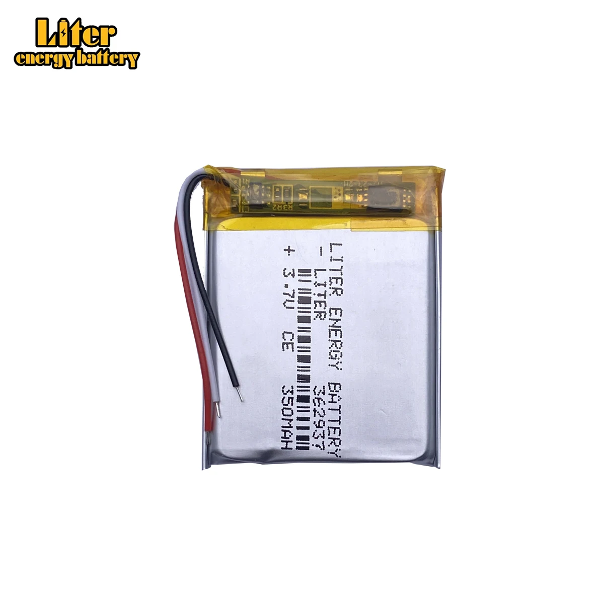 3 line Polymer lithium ion battery 3.7 V, 362937 350mah can be CE FCC ROHS MSDS quality certification