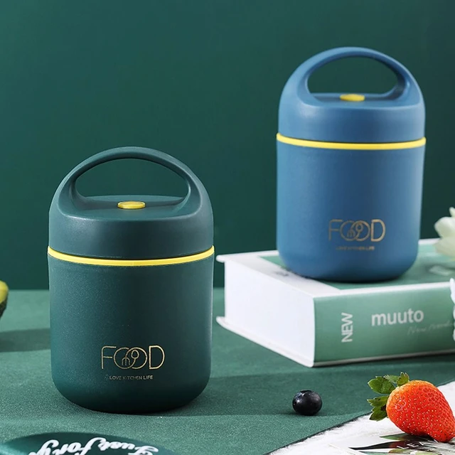 Stainless Steel Vacuum Thermal Lunch Box Insulated Lunch Bag Food Warmer  Container Thermos Soup Cup Bento Box For Kids Student - Lunch Box -  AliExpress