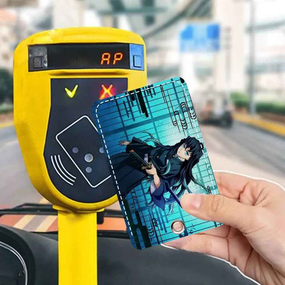 무이치로 토키토 애니메이션 사무용품 남녀 신용카드 키링 학생증 ID 카드 홀더 자격증 홀더 카드