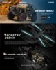 1:10 Wltoys Remote Control 104026 4wd With Electric Winch Off-Road Vehicle Wrangler Replica Alloy Differential Lock Xmas Gift 5