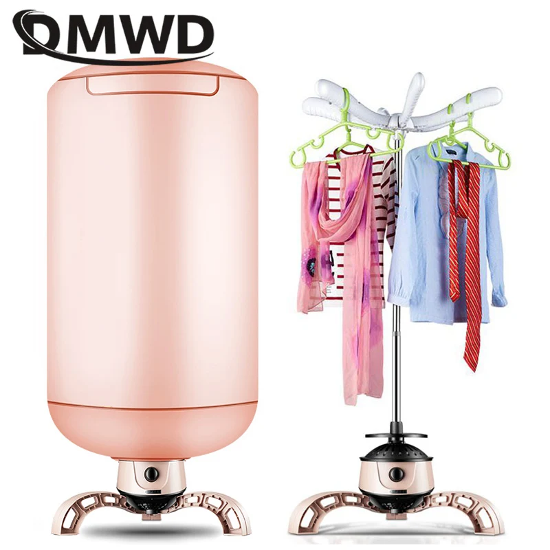 Portable Electric Ventless Timing Clothes Dryer Foldable Quick Dry Warm Air Drying Machine Shoes Dryer Household Waterproof Mute 2
