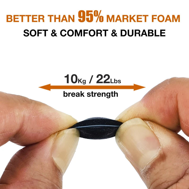 2 Layers Memory Foam Eartips Replacement for Soundcore Sport X20 Earbuds Earpad * Upgrade