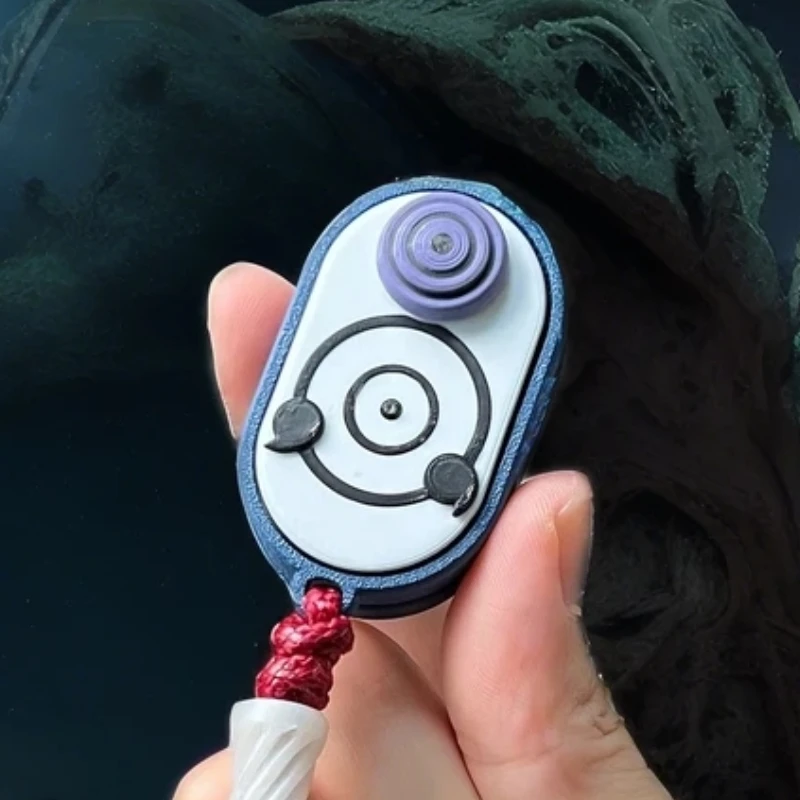 Cartoon Characters Fidget Pushing Card Crisp Sound Decompression Push Slider Rotate Fingertip Gyro Anxiety Stress Relief EDC Toy