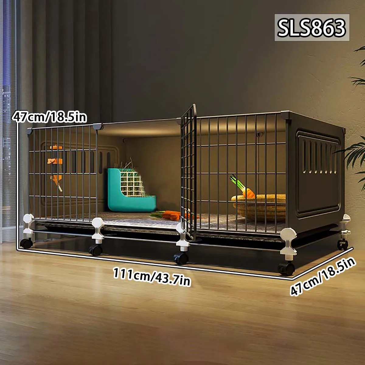 Double-Layer Rabbit Cage 5