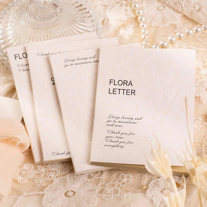 

30Pcs Material Paper cards Decoration Flower Rose pattern literary Gift Ribbon handmade Scrapbooking stationary handmade