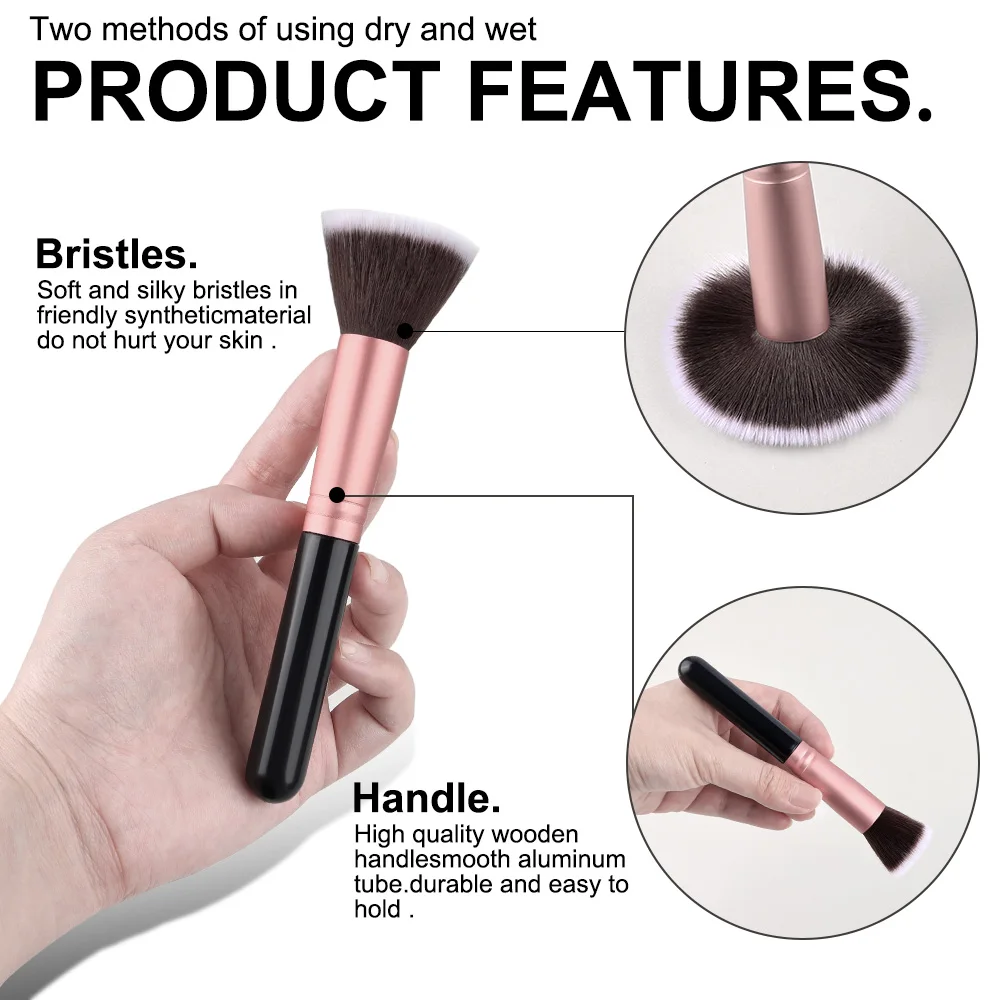 Set di 14 pennelli da trucco professionali per viso e occhi beauty_voghion.com