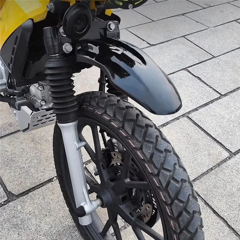 오토바이 머드 가드 프론트 펜더 머드 플랩 스플래시 가드 커버 Honda Cross Cub 110 CC110 2023 2024 Accessoriess