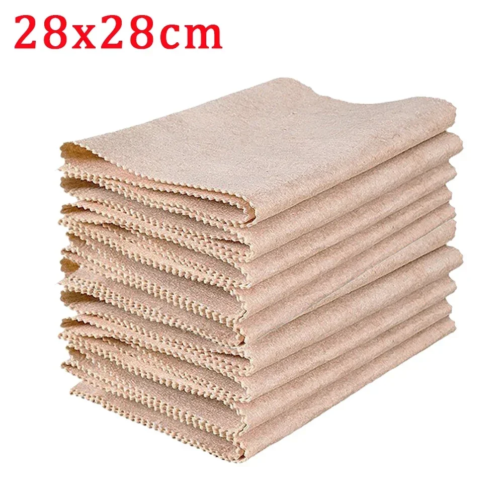 thumbnail image 1 of 10/1 piezas de paños de limpieza mágicos, toallitas de fibra vegetal Luffa, paños de cocina para el baño, paños de cocina, trapos antiadherentes con aceite, 1 of 5