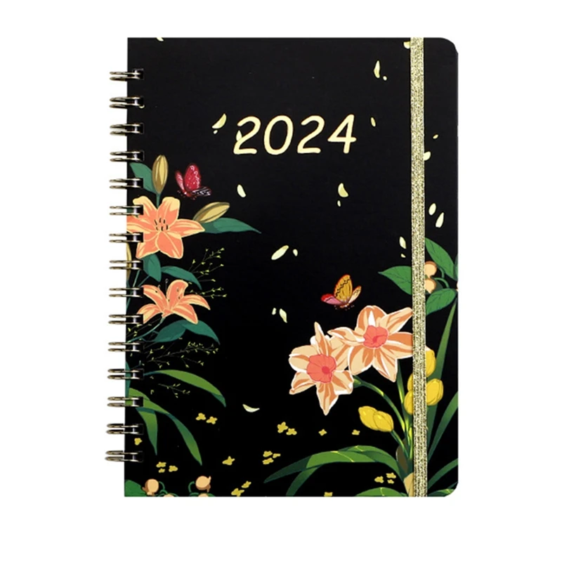 

2024 Weekly Planner Spiral Bound Premium 2024 Planner Calendar 2024 Planner Sturdy Hardcover