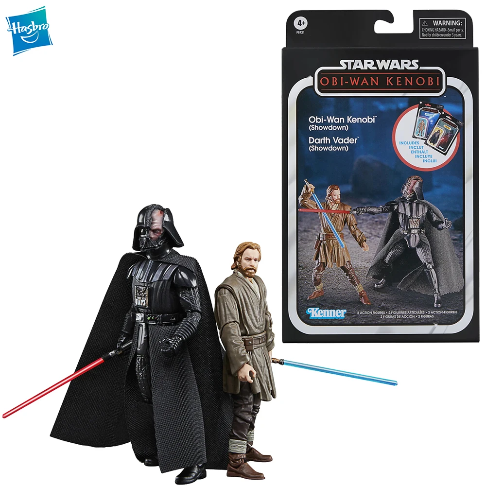 

Pre-Order Hasbro Star Wars The Vintage Collection Obi-Wan & Darth Vader 2-Pack 3.75-Inch Action Figure Collectible Model Toys