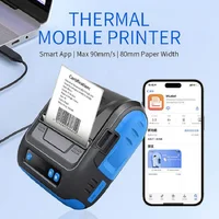 Milestone Portable 80mm Mobile Wireless Usb Bluetooth Thermal Label milestone Printer Tamanal Reciept Printer Receipt Impresora