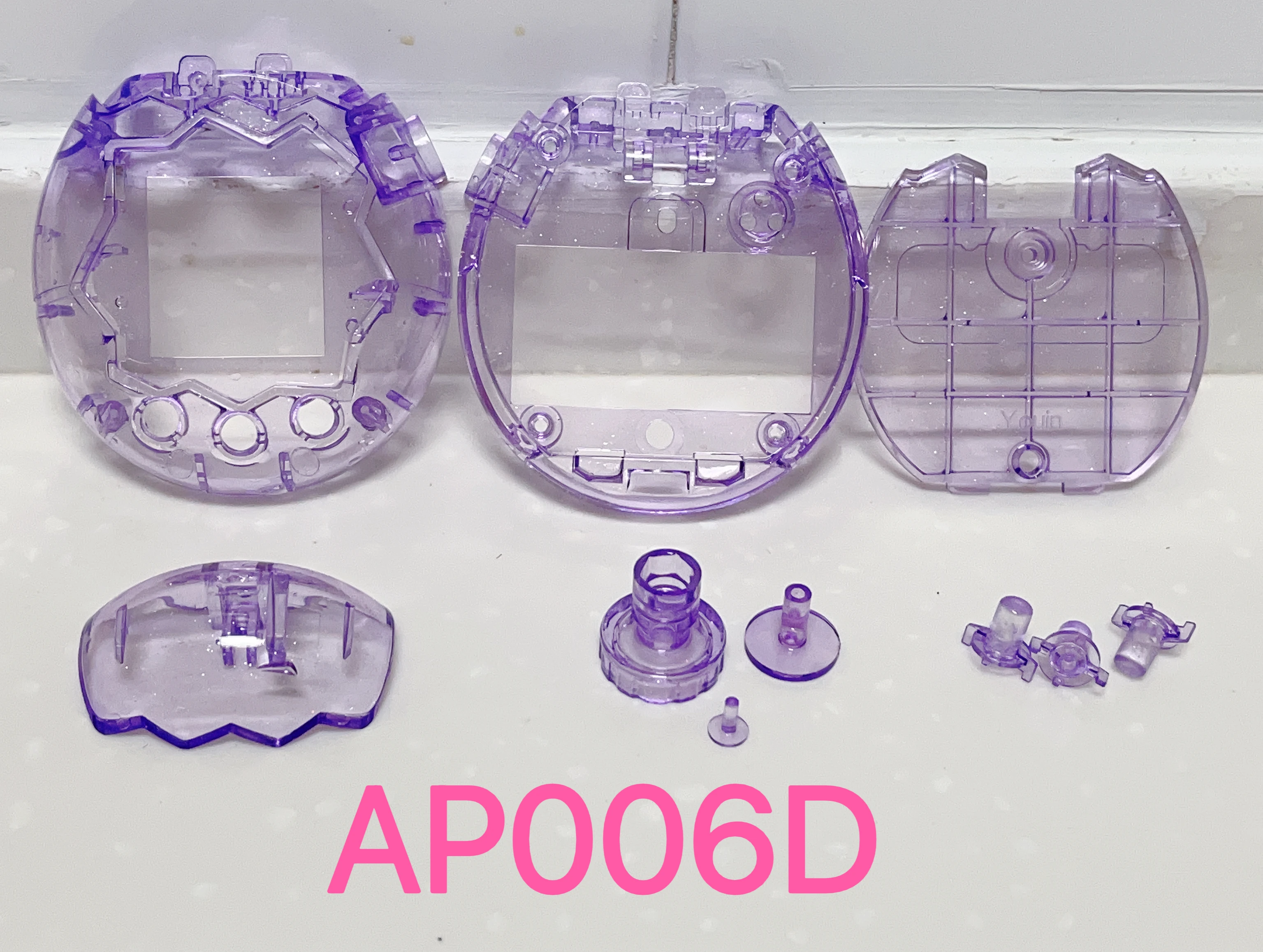 たまごっちパラダイス 交換用クリアシェル フルセット たまごっち パラダイス カスタム パーツ シェル クリア 透明 フル