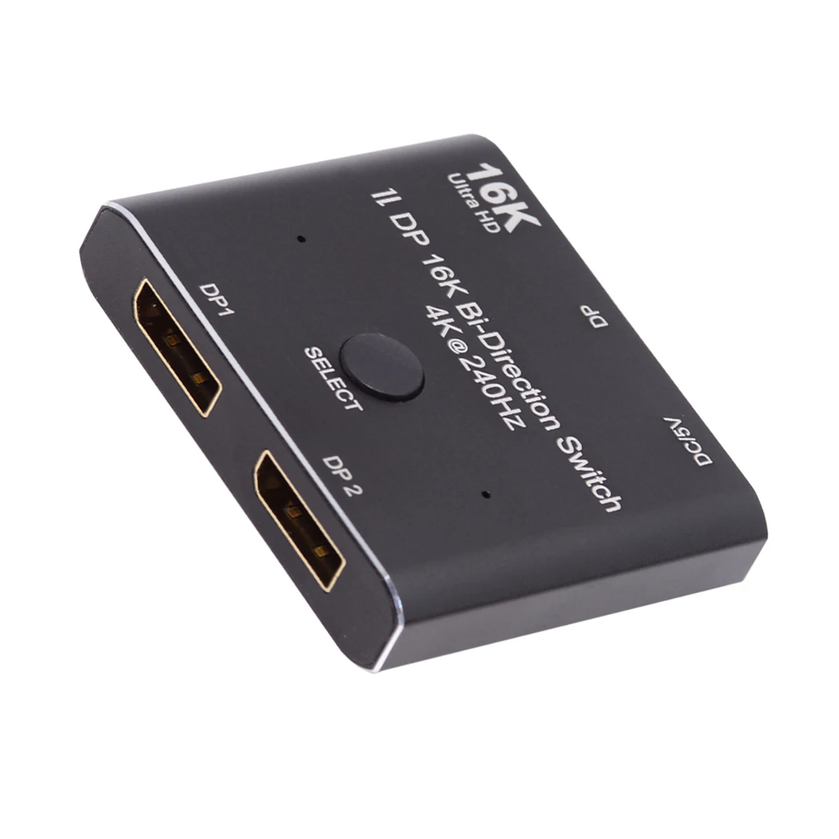 

Двунаправленный переключатель DP DisplayPort 2,0 2x1, сплиттер, переключатель, концентратор с поддержкой HDCP SST Расширенный 16K @ 60 Гц 4K @ 240 Гц конвертер