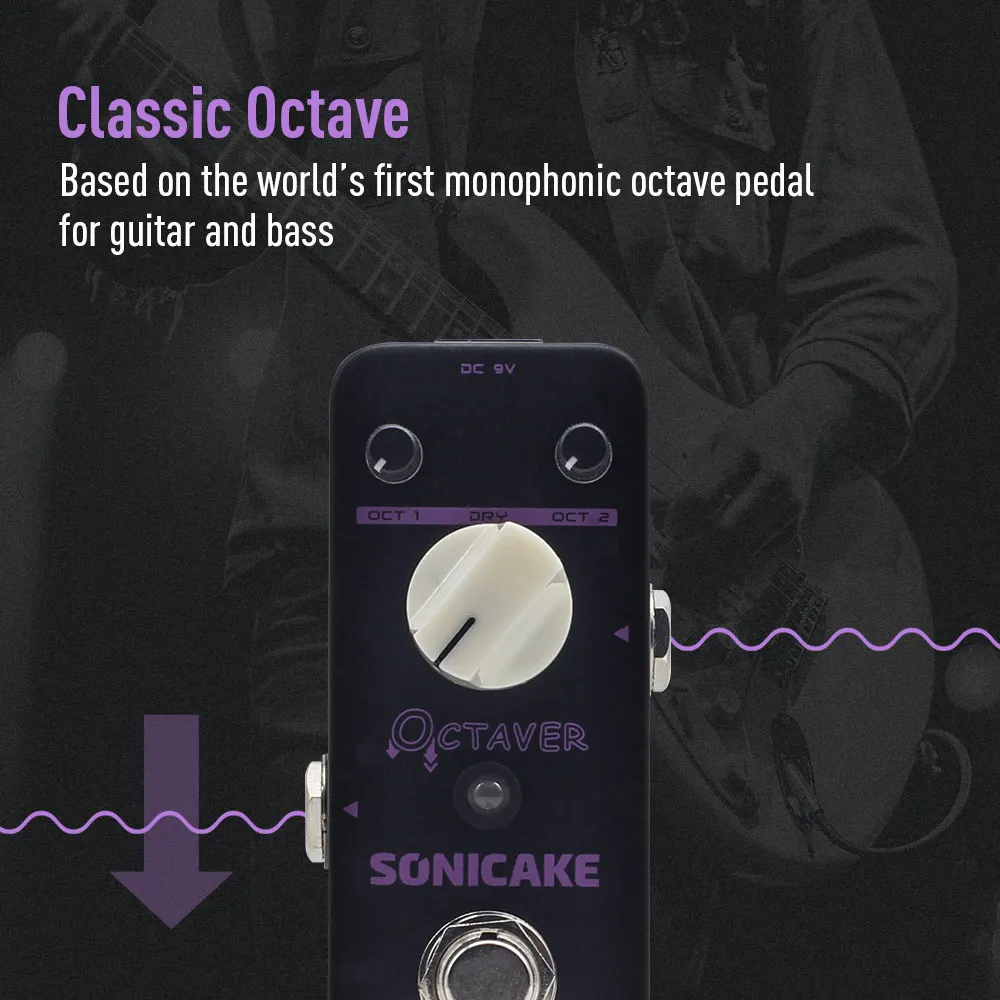 【taさま専用】【ハンドメイドエフェクター】アナログオクターバー Mooer Pure Octave