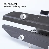 ZONESUN Direct-heat Plier Portable Impulse Heat Sealing Machin Composite Aluminum Foil Pouch Foil Bag Sealer ZS-FKR200C 2