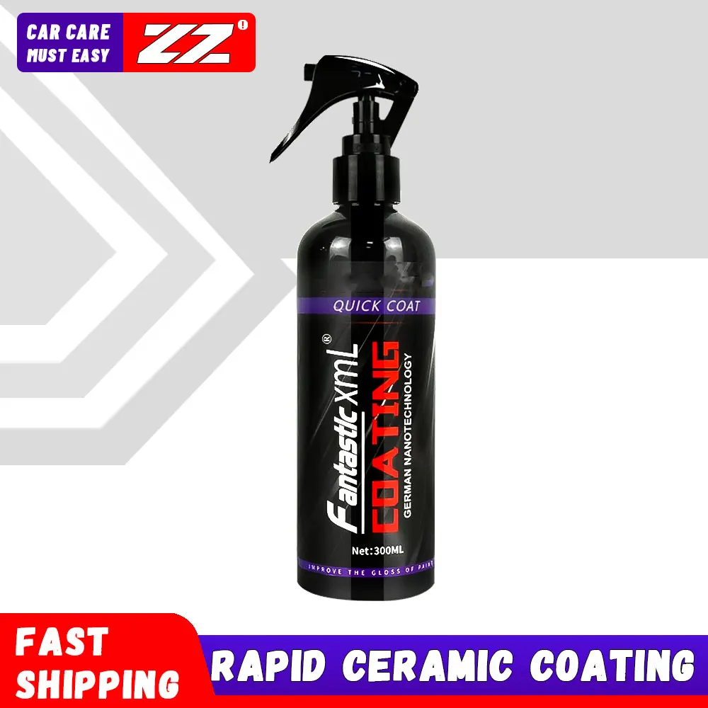 Car Coating Spray Spray Wax For Car Detailing Easy To Apply Ceramic Coating  Spray Hydrophobic Protection & High Gloss Shine - AliExpress