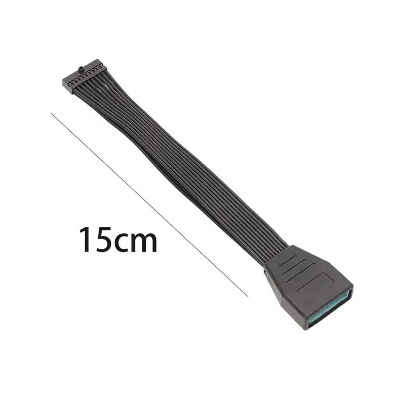마더 보드 메인 보드, USB 3.0, 19 핀, 20 핀 암-USB 3.0, 19 핀, 20 핀 수 익스텐션 변환 연결 케이블, 1 개, 2 개