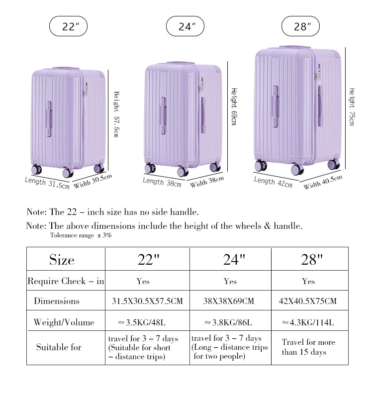 23 Kg Biggest Luggage Size Size Chart Biggest Size Suitcase You