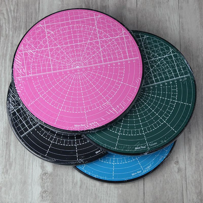 360 Degree Multifunctional Rotating Cutting Mat Paper Cutter Knife