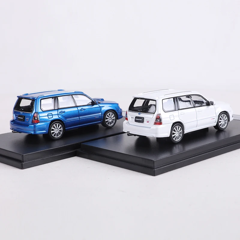 Pre-sale Fiberrun 1:64 Forester SG9 Blue/White Alloy Model Car
