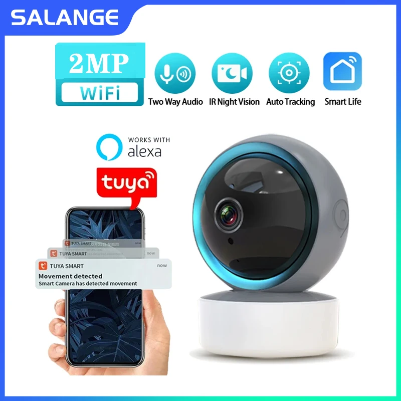 2MP WiFi PTZ Video Surveillance Camera HD Definition Night View Bidirectional Audio Automatic Tracking Cloud Home Security Cam srihome 4mp solar wifi camera tracking two way audio mobile remote view pir detection rainproof video surveillance