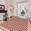 Washable Rugs Decor Indoor Checkered Large Area Rug Boho Bedroom Rug Soft Non-Slip Carpet Rugs for Dining Table Living Room 1