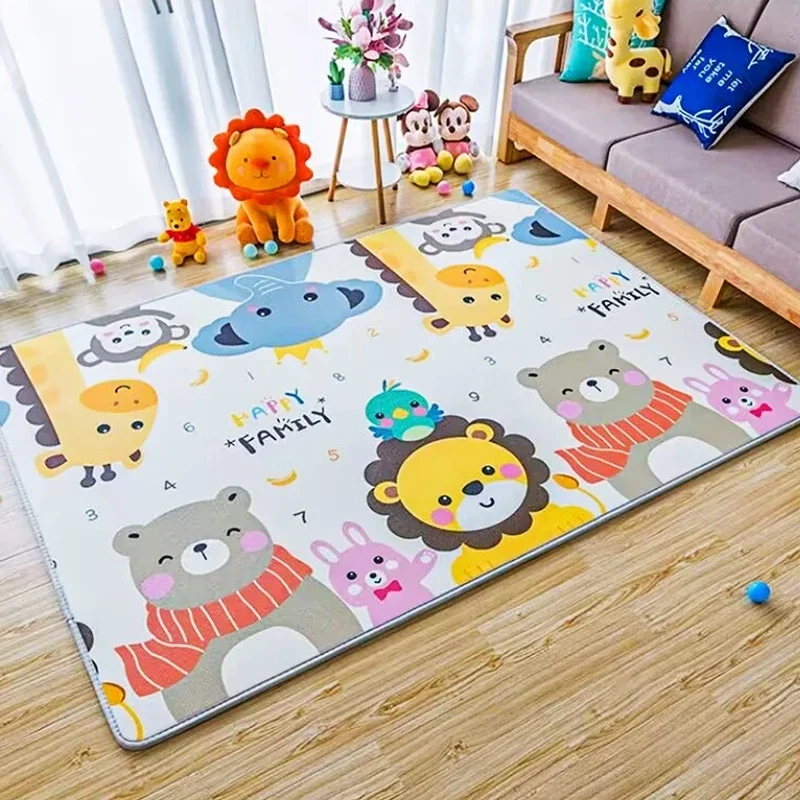 Non-slip Thick 1cm EPE Baby Play Mat Toys for Children Rug Playmat Developing Mat Baby Room Crawling Pad Folding Mat Baby Carpet 1cm thickness epe baby play mat for children rug playmat developing mat baby room crawling pad folding mat baby carpet mat rug