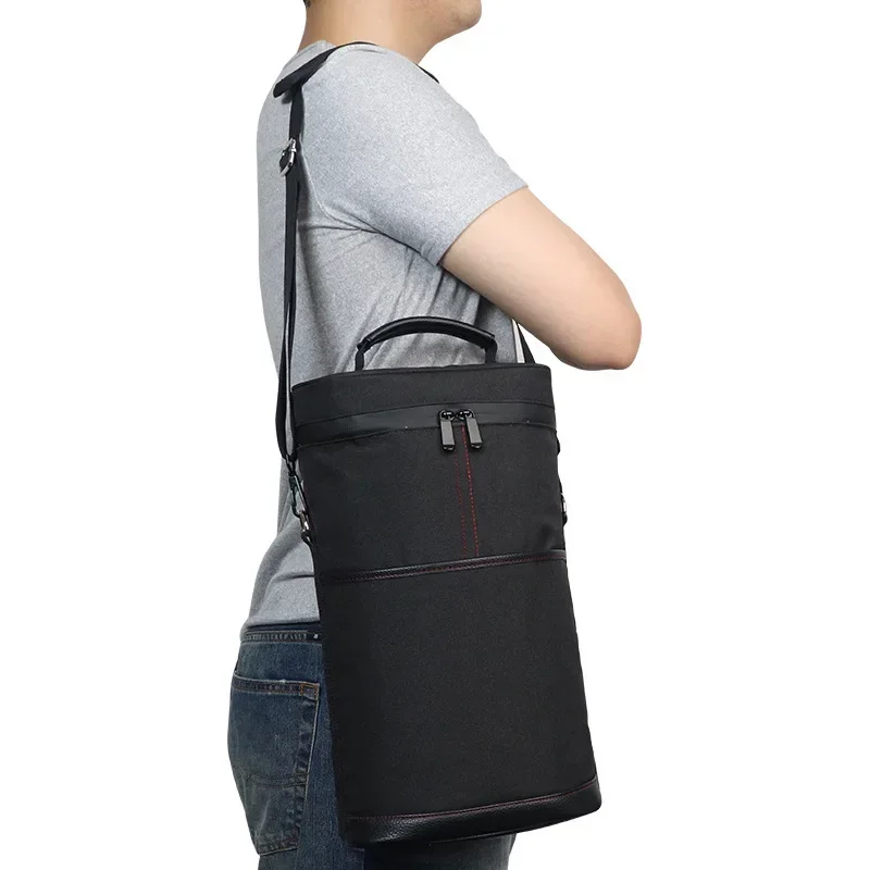 Cooler Wine Bottle Insulated Bag for Wine Thermal Adjustable Shoulder Strap for Outdoor Picnic Travel Carrier Glass Tote