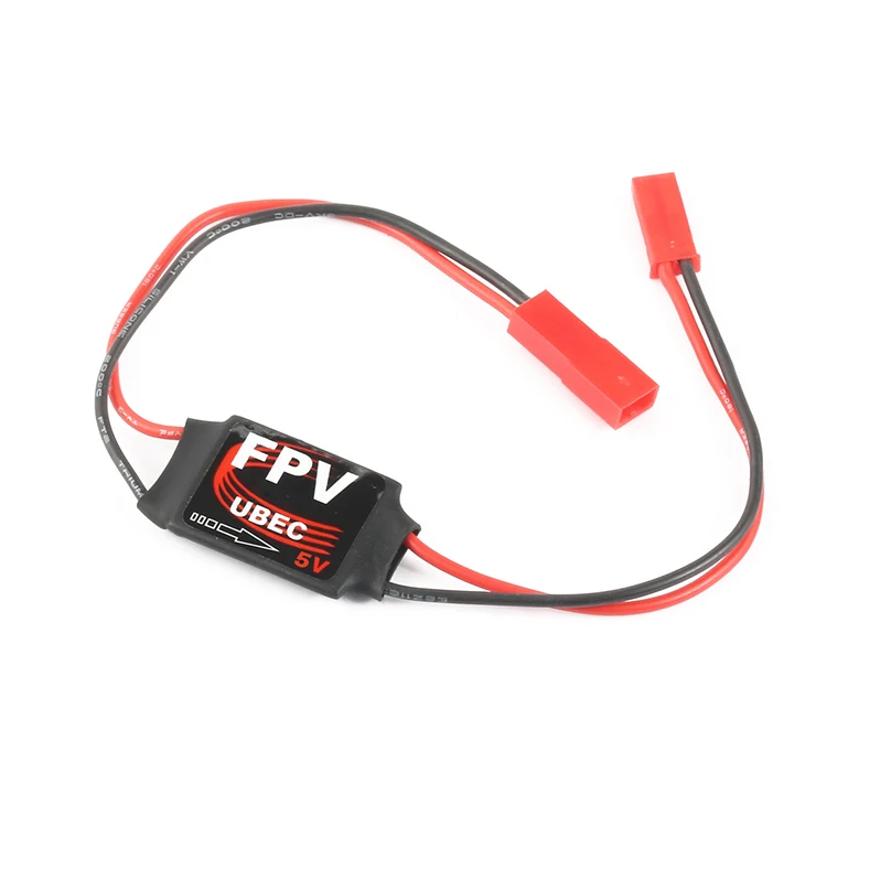 Acheter Mini UBEC 3A 5V/12V pour drone FPV, vue détaillée du dissipateur thermique et des soudures