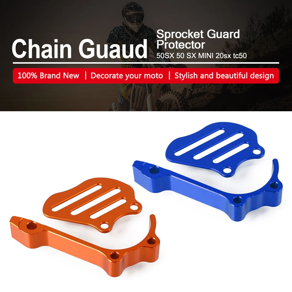 

Motorcycle Front Sprocket Cover Chain Guard Protector FOR 50sx 2009-2021 20sx mini For Husqvarna TC50 2015-2021 Accessories