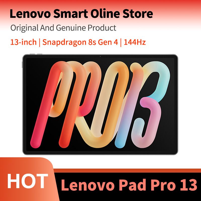 New Lenovo Xiaoxin Pad Pro13 2026 10200mAh 3.2K 13'' Snapdragon 8s Gen 4 35042190 resolution 144Hz 45W TB376FC LCD Screen 