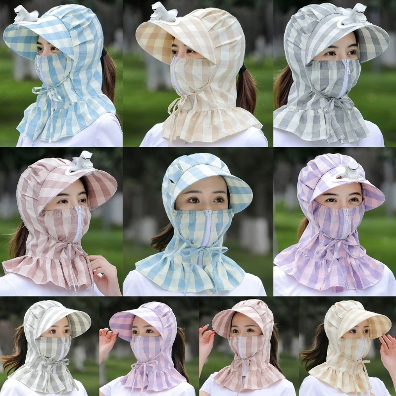 

Quick Drying Fishing Hat with Face Cover Sun Hat Summer Moisture Wicking Hat Hot Summer Present for Student Teens