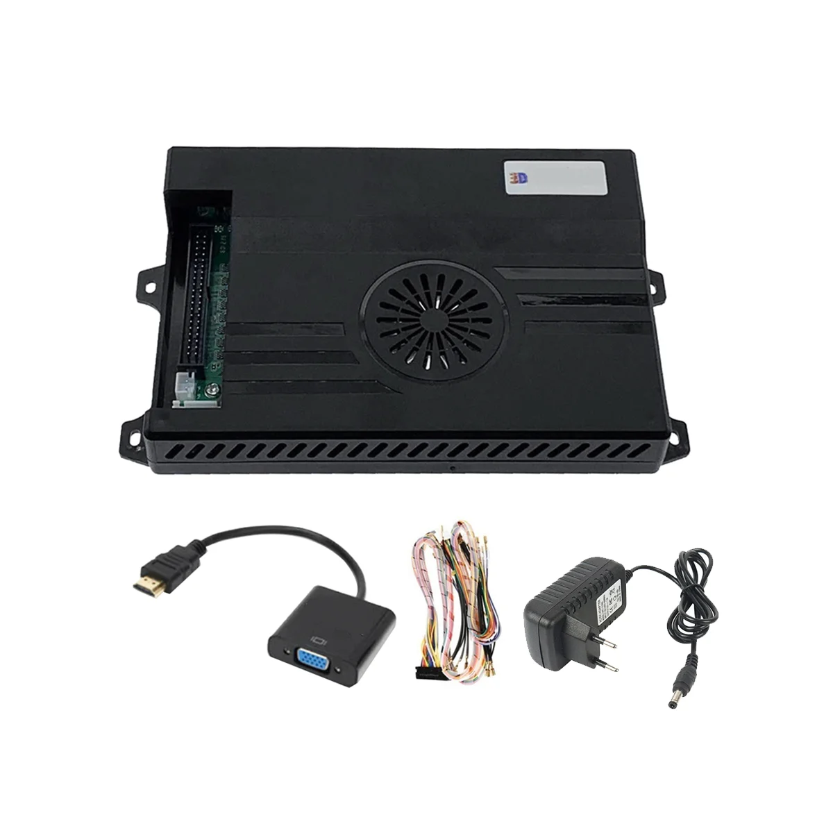 Per 3D Pandora Saga Box Ex2 + 2.8Mm Cavo 64G 8000 In 1 Console Di Gioco Arcade Pulsante Cabinet Bartop (Spina Ue)