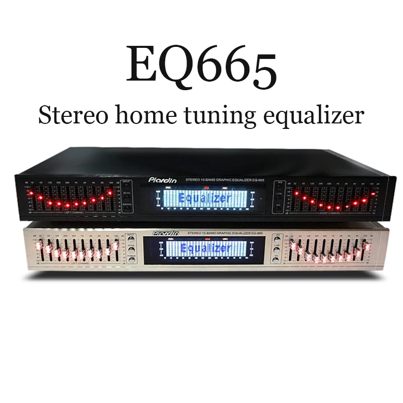 EQWEL Home Listening むらさきセット EQ665 Equalizer hifi Fever Home EQ Equalizer Dual 10 BAND
