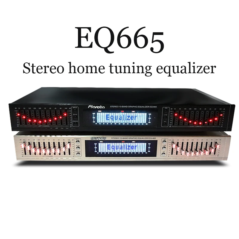 EQ665 equalizer home stereo tuner dual high school bass Bluetooth HIFI